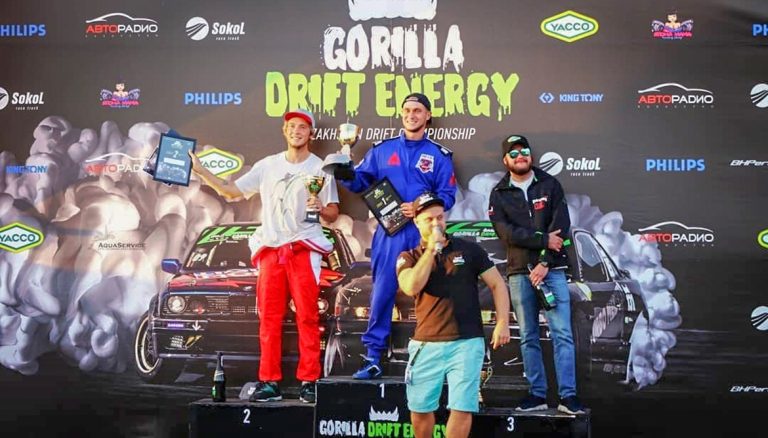 В Алматы завершился IV этап Gorilla Drift Energy. Евгений Гладких снова с «золотом»