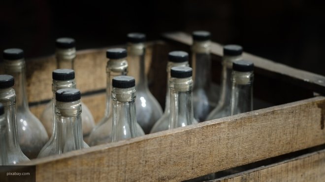 В одном из киосков Усть-Каменогорска продавали нелегальную алкогольную продукцию