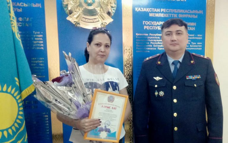 Ольга Кретова спасла человека и была вознаграждена за действия в экстремальной ситуации