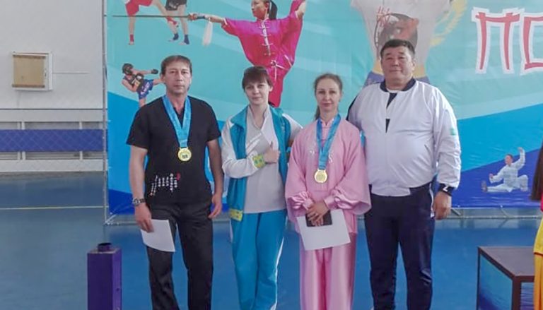 Татьяна Борта и Александр Александров из Усть-Каменогорска стали чемпионами страны по ушу