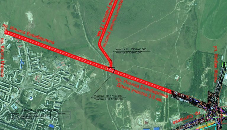 Новая дорога в Усть-Каменогорске соединит алматинскую трассу с новостройками. Первая её часть обойдется почти в 4 млрд тенге