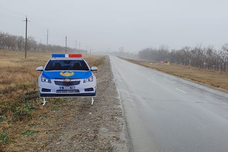На дорогах ВКО появились муляжи полицейских автомобилей