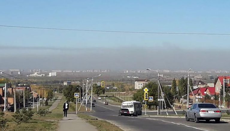 В Усть-Каменогорске сохраняются неблагоприятные метеоусловия