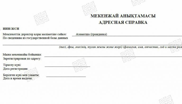 Адресные справки отменены с 1 ноября