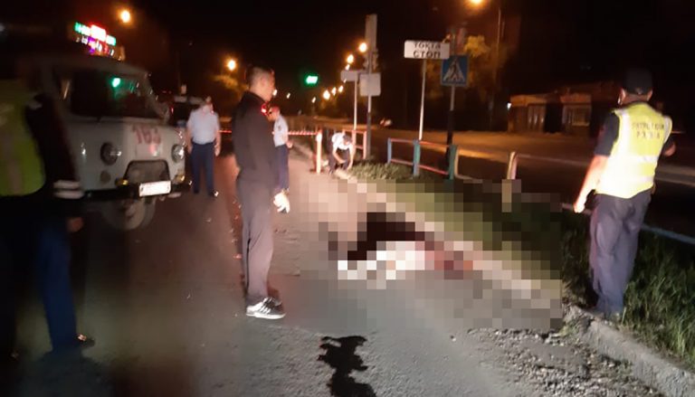 В Семее установлен водитель, совершивший смертельный наезд на пешехода