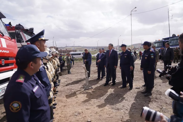 Спасатели ВКО отработали действия в случае разрушительного землетрясения